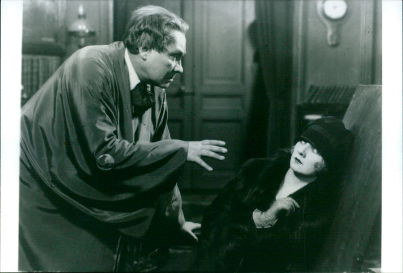 Paul Wegener and Alice Terry - The Magician - Vintage Photograph