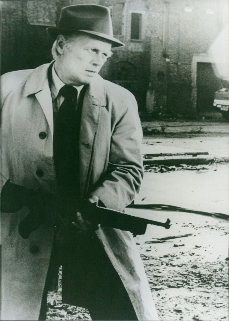 Richard Widmark - Madigan: The London Beat - Vintage Photograph