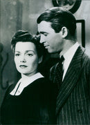 James Stewart and Jane Wyman - Magic Town - Vintage Photograph