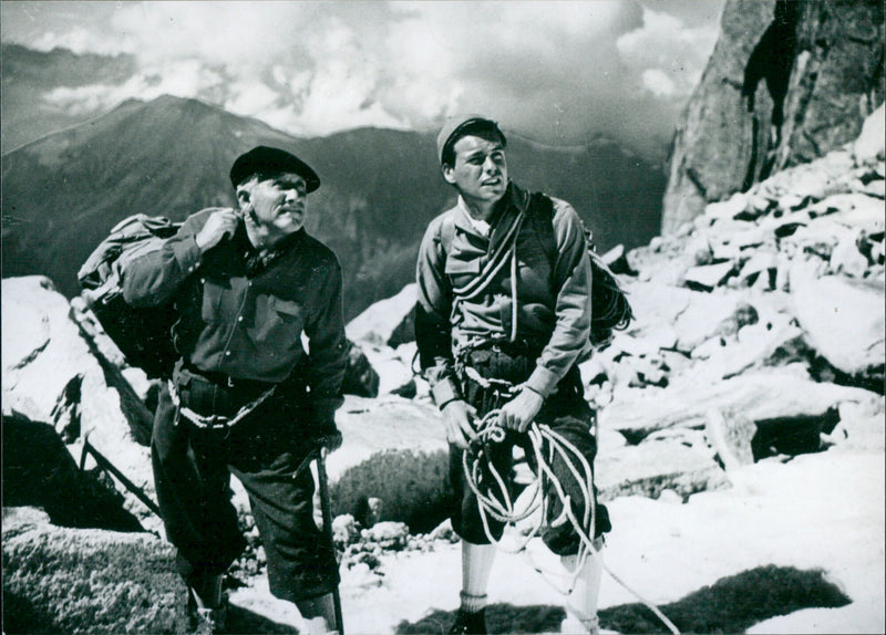 The Mountain - Vintage Photograph