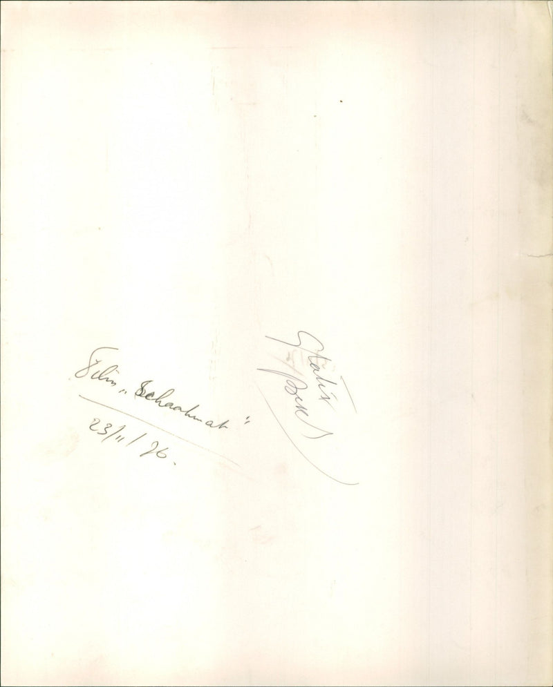 Schaakmat - Vintage Photograph