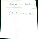 Minnie and Moskowitz - Vintage Photograph