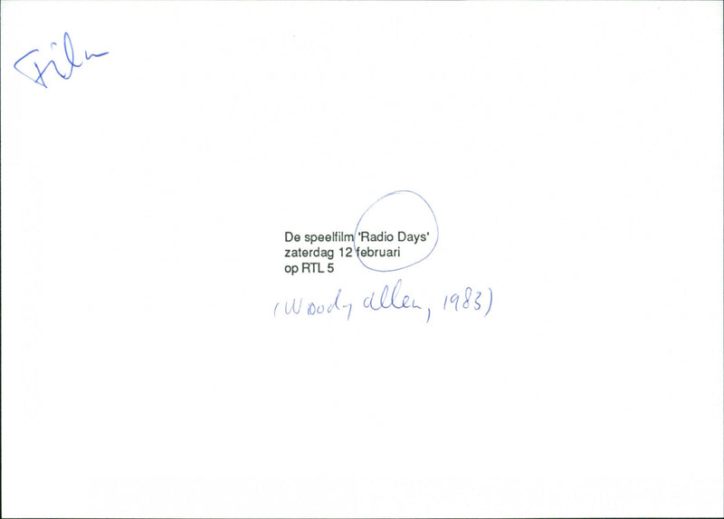 Radio Days - Vintage Photograph