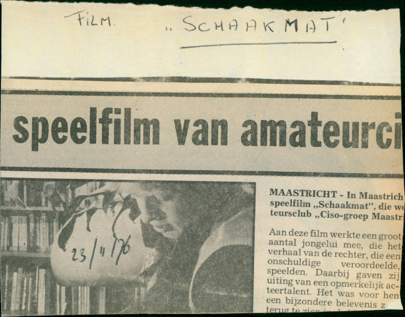 Schaakmat - Vintage Photograph