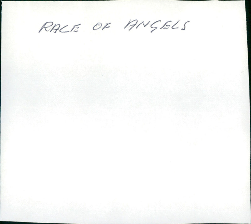 Race of Angels - Vintage Photograph