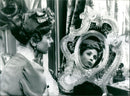 Danielle Darrieux stars in the Max Ophüls film "Madame de..." - Vintage Photograph