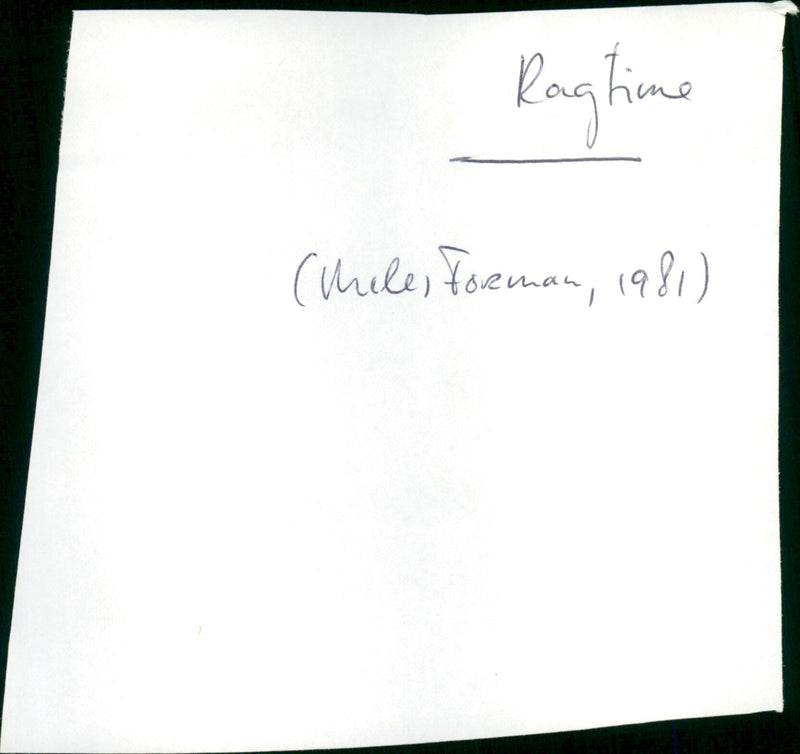 Ragtime - Vintage Photograph