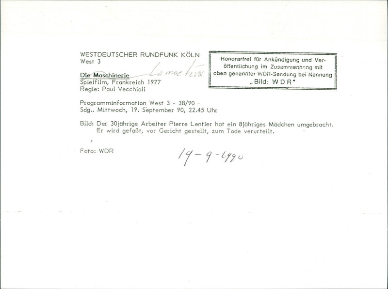 Movie: The Macomber Affair - Vintage Photograph