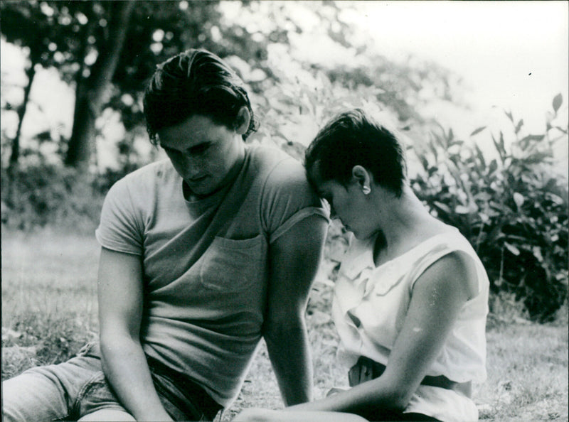 Johnson West and Laura Hunt - Vintage Photograph