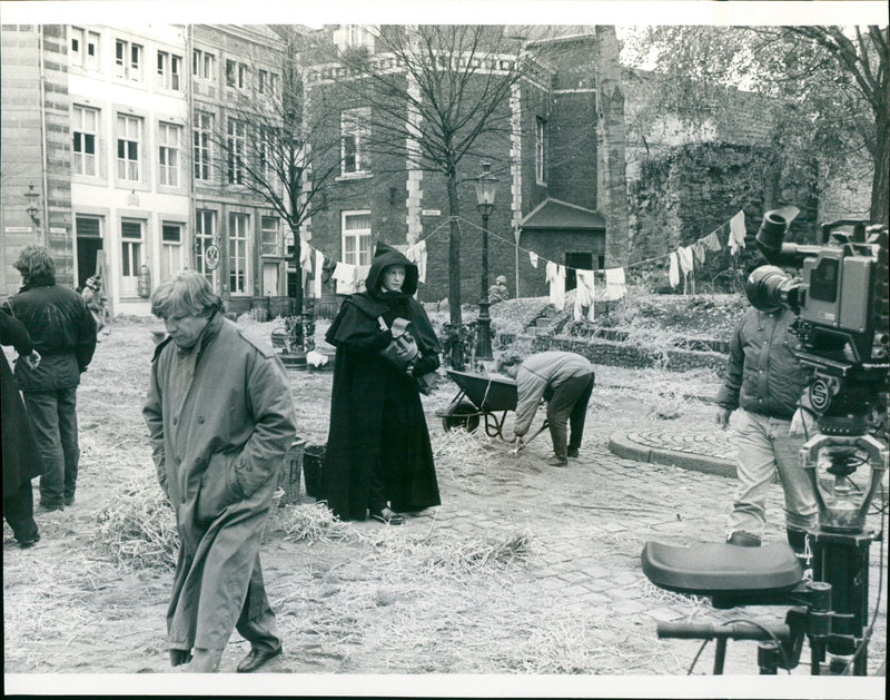 Ron Geelen and manager Harrie Pelle on "Schubert's Winter Journey" - Vintage Photograph
