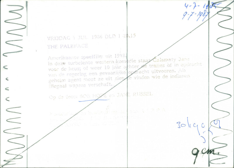 Bob Hope and Jane Russell - The Paleface - Vintage Photograph