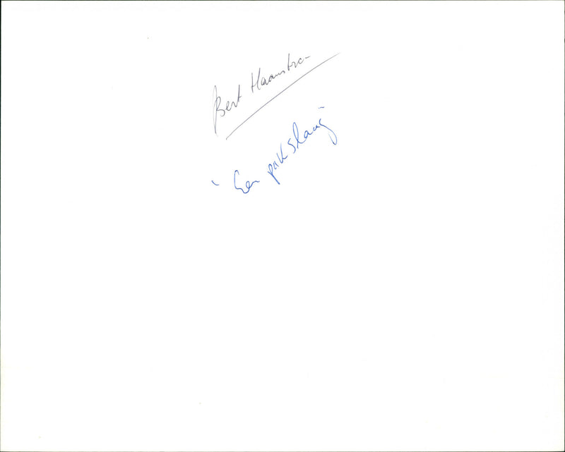 The filming of "Een pak slaag" - Vintage Photograph