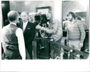The filming of "Een pak slaag" - Vintage Photograph