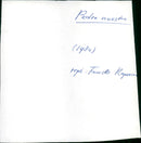 Padre nuestro - Vintage Photograph