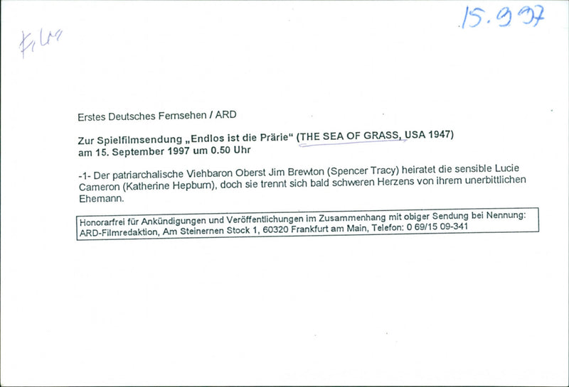 The sea of grass - Vintage Photograph