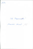 The Pagemaster - Vintage Photograph