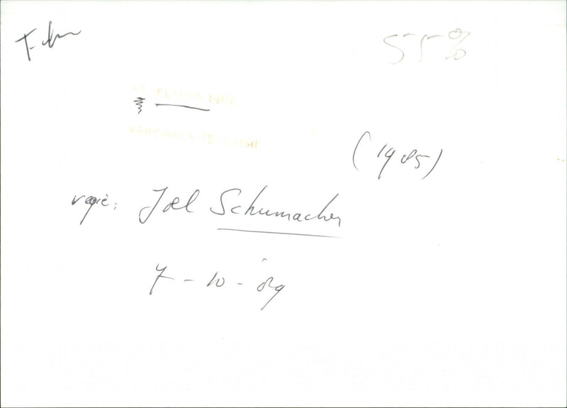 St. Elmo's Fire (1985) - Vintage Photograph