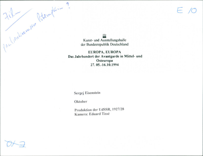 Battleship Potemkin - Vintage Photograph