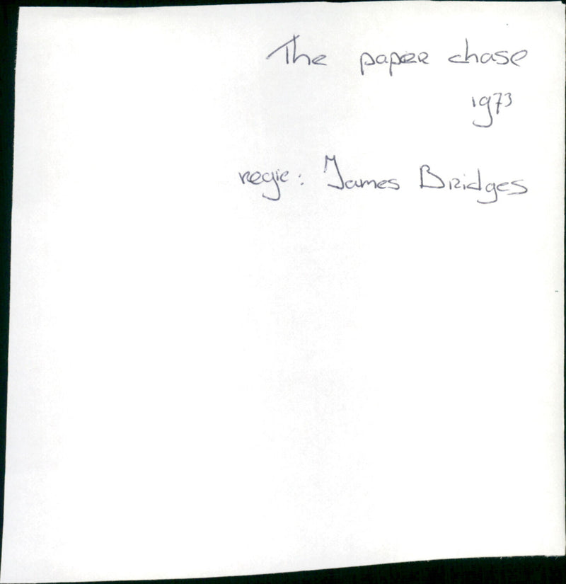 The Paper Chase - Vintage Photograph