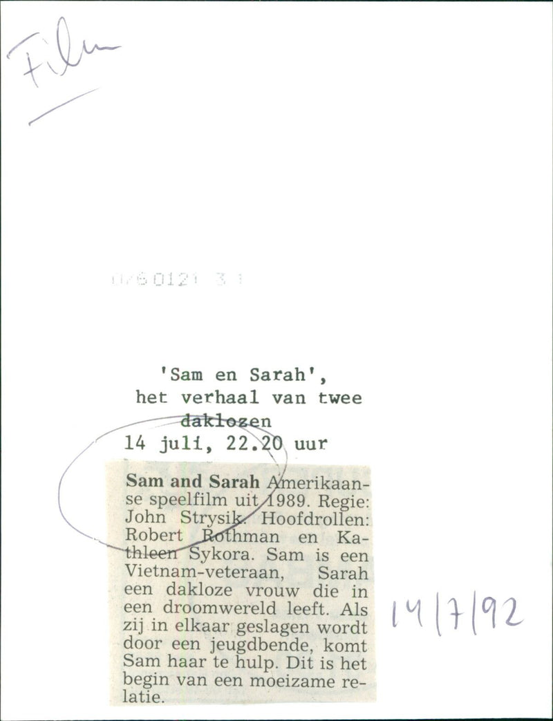 Sam and Sarah - Vintage Photograph