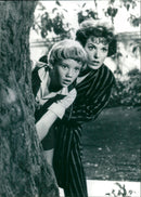 Maureen O'Hara and Hayley Mills - The Parent Trap - Vintage Photograph