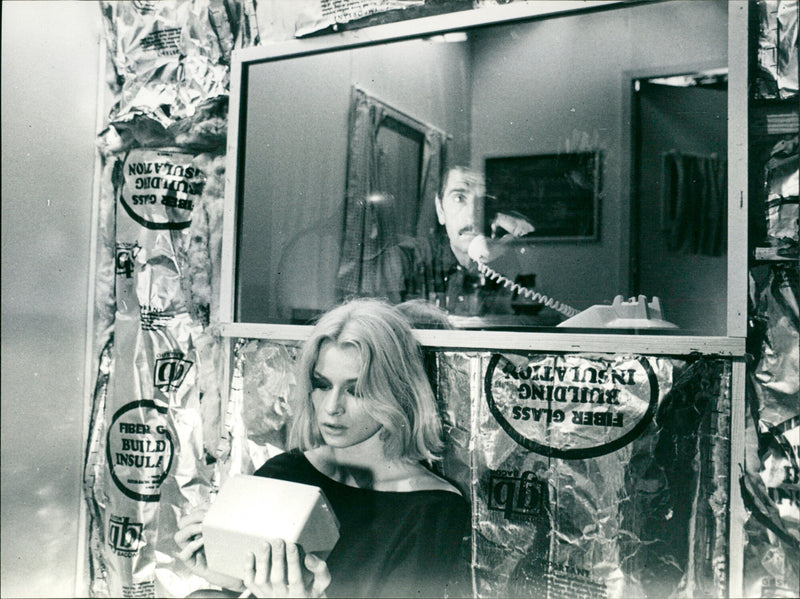Natassja Kinski and Harry Dean Stanton - Vintage Photograph