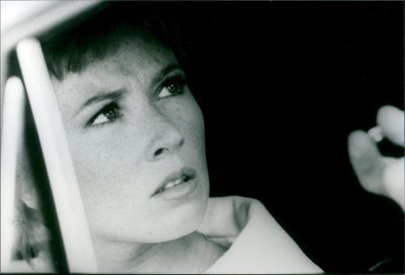 The Passenger in the Rain (1970) - Vintage Photograph