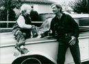 Hunter Carson and Harry Dean Stanton - Paris, Texas - Vintage Photograph