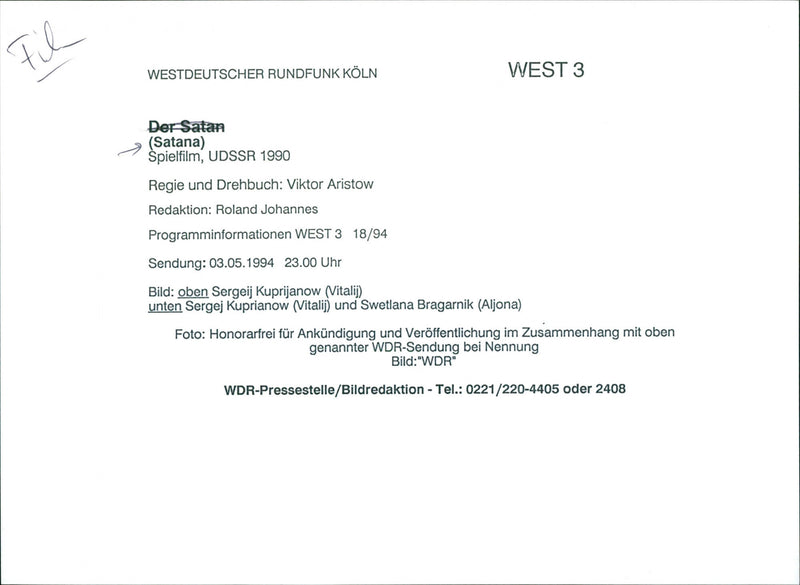 Satana - Vintage Photograph