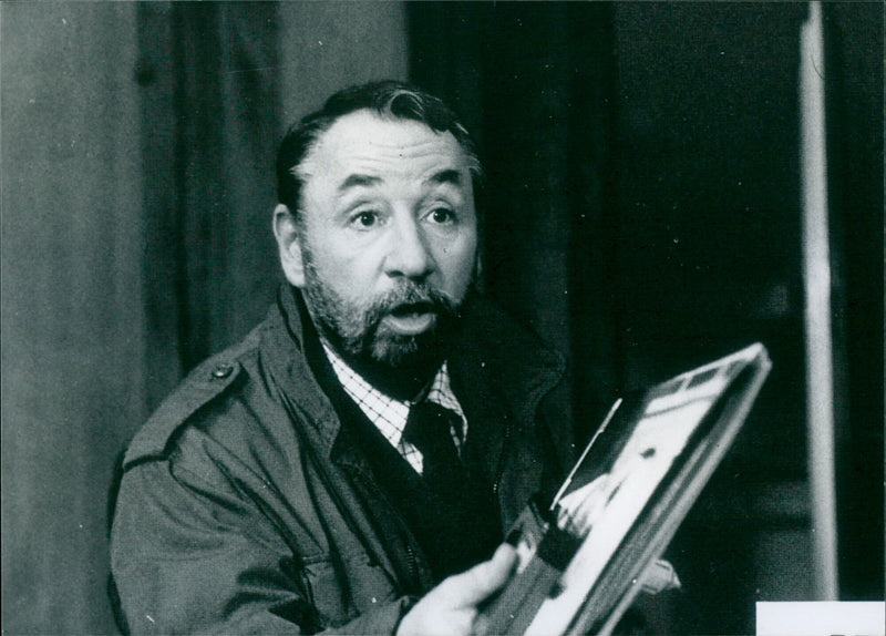 Philippe Noiret - Le Quatrième Pouvoir - Vintage Photograph