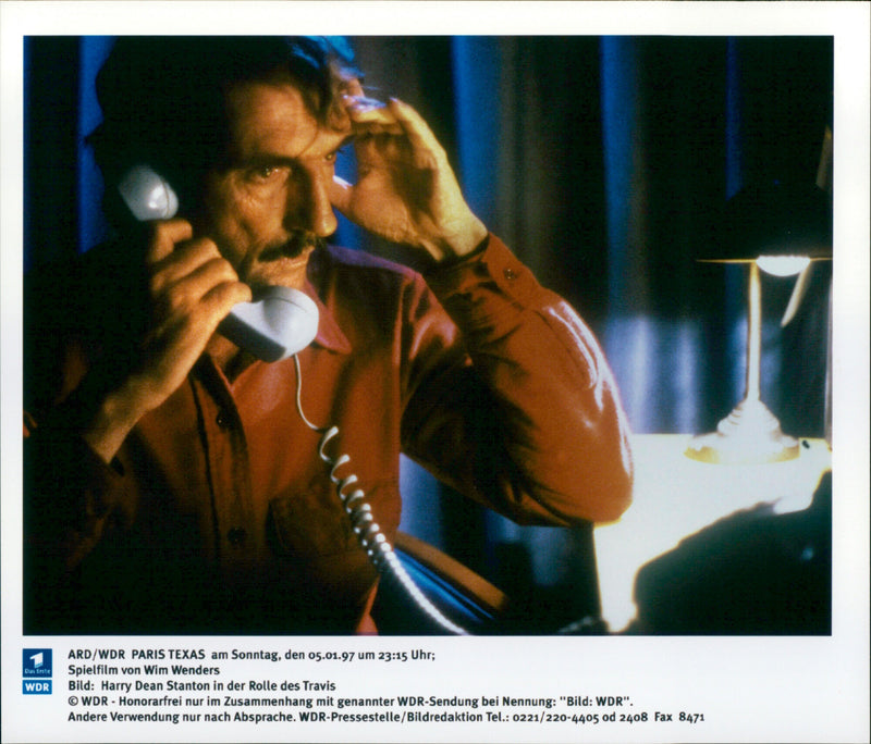 Harry Dean Stanton - Vintage Photograph