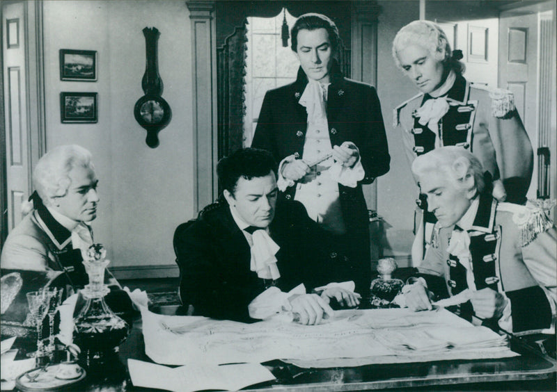 The Scarlet Coat - Vintage Photograph