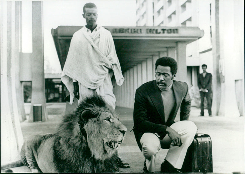 Shaft in Afrika - Vintage Photograph