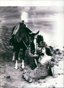 Rider of Death Valley - Vintage Photograph