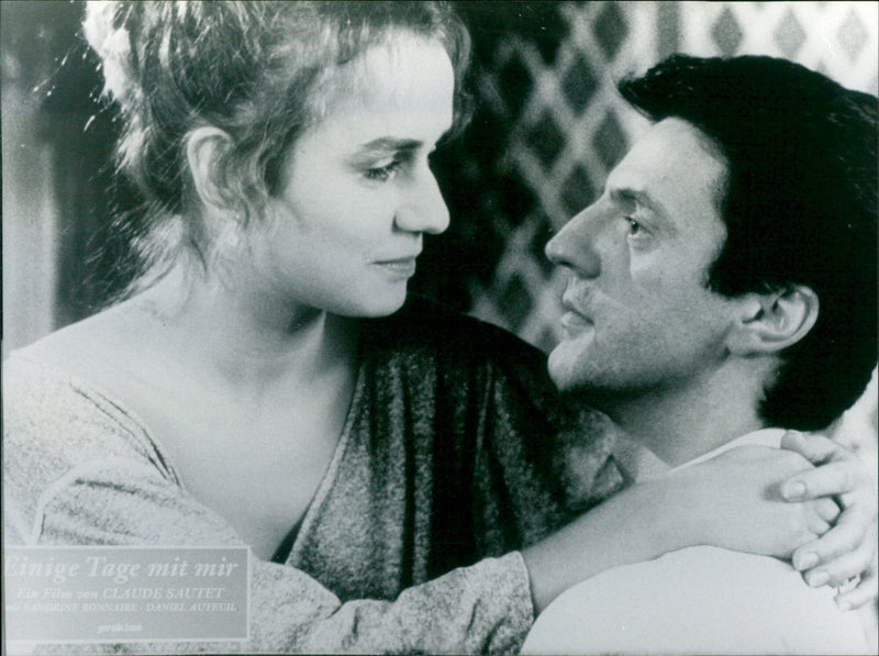 Daniel Auteuil and Sandrine Bonnaire - Quelques jours avec moi - Vintage Photograph