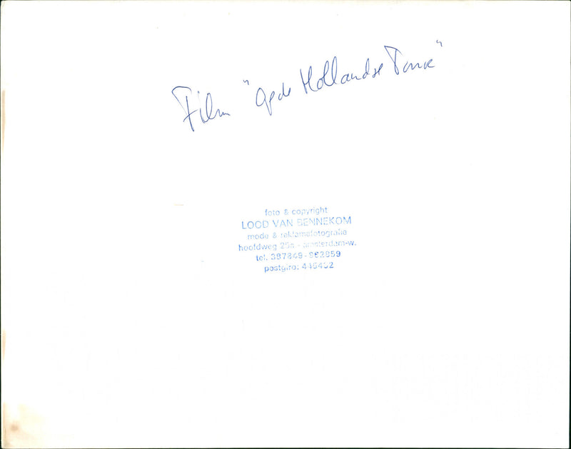 Op de Hollandse toer - Vintage Photograph