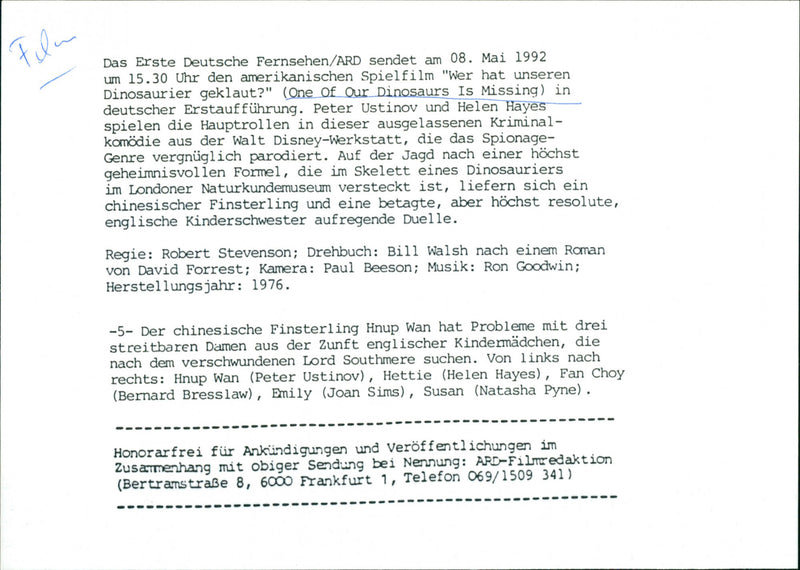 One of our dinosaurs is missing - Vintage Photograph