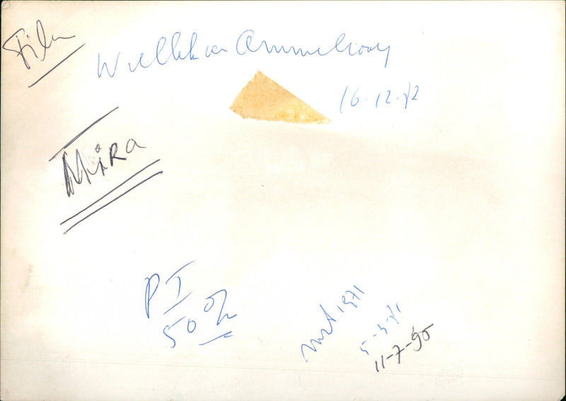 Willeke van Ammelrooy - Vintage Photograph