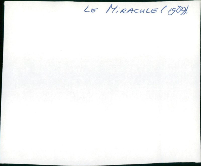 Le Miracule - Vintage Photograph