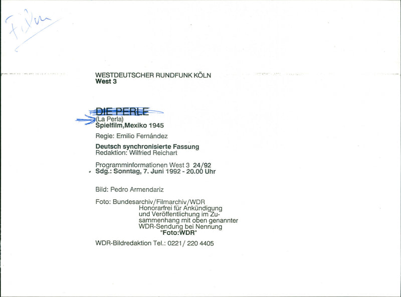 La perla - Vintage Photograph