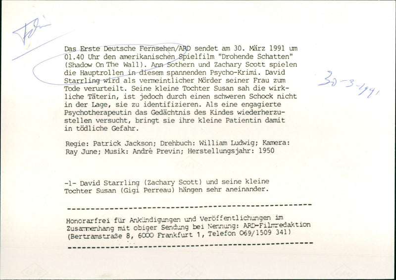 Shadow on the Wall - Vintage Photograph