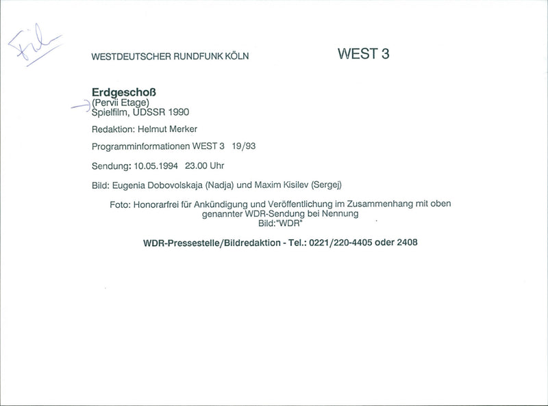 Pervii Etage - Vintage Photograph