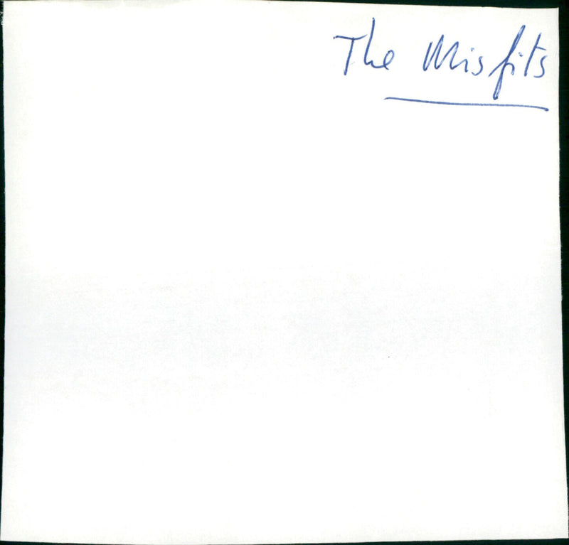 The Misfits - Vintage Photograph