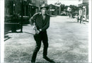 1956 MOVIE:  "Man From Del Rio." - Vintage Photograph