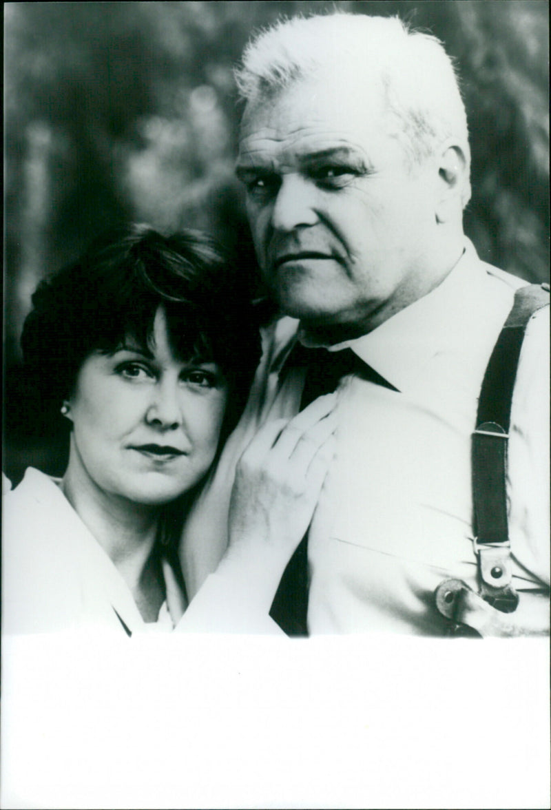 Brian Dennehy and Susan Ruttan - Shattered Promises - Vintage Photograph