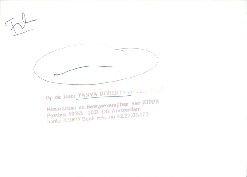 Tanya Roberts and Ted Wass - Sheena - Vintage Photograph