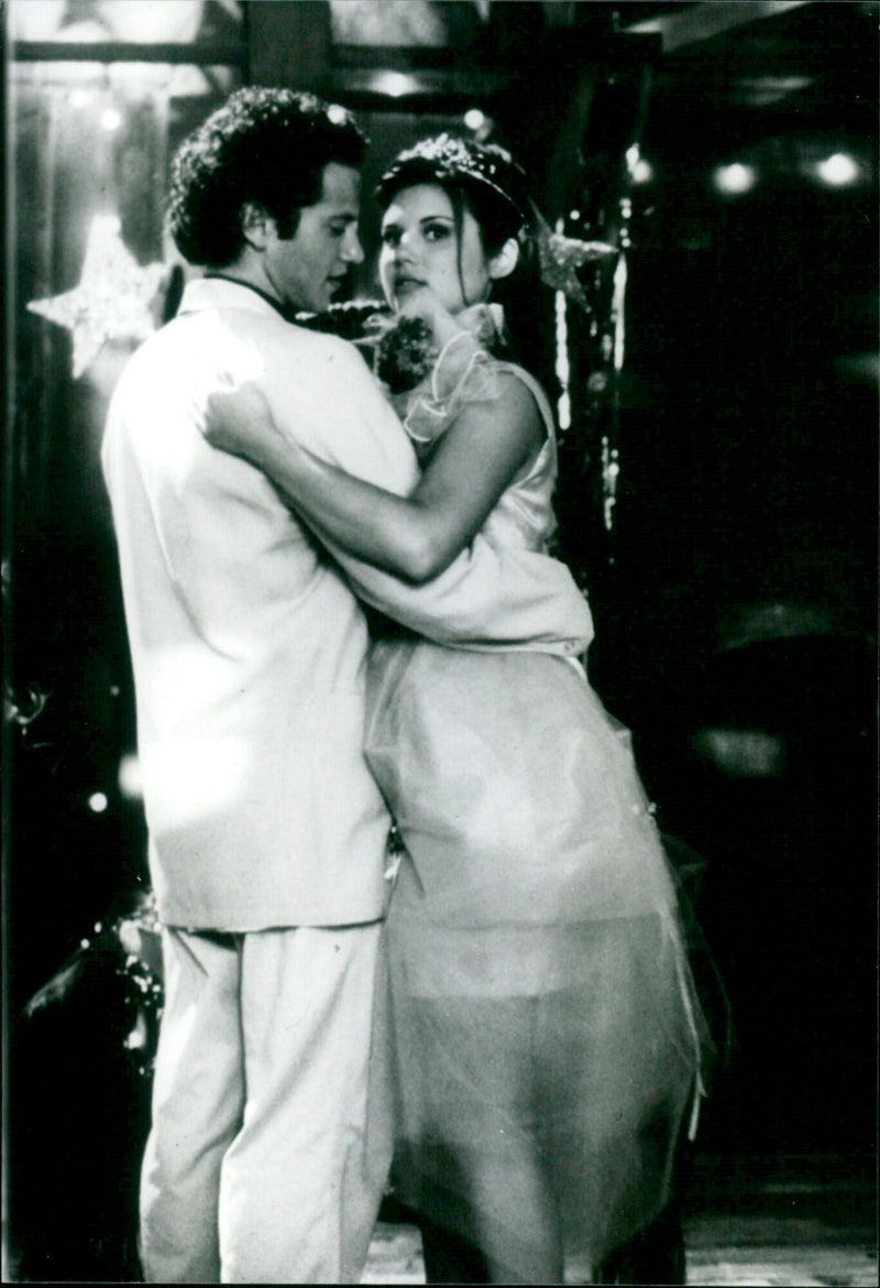 David Lipper and tiffani-Amber Thiessen - She Fought Alone - Vintage Photograph