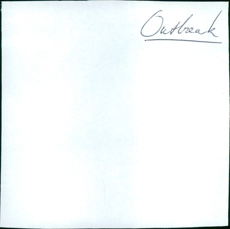 Outbreak - Vintage Photograph