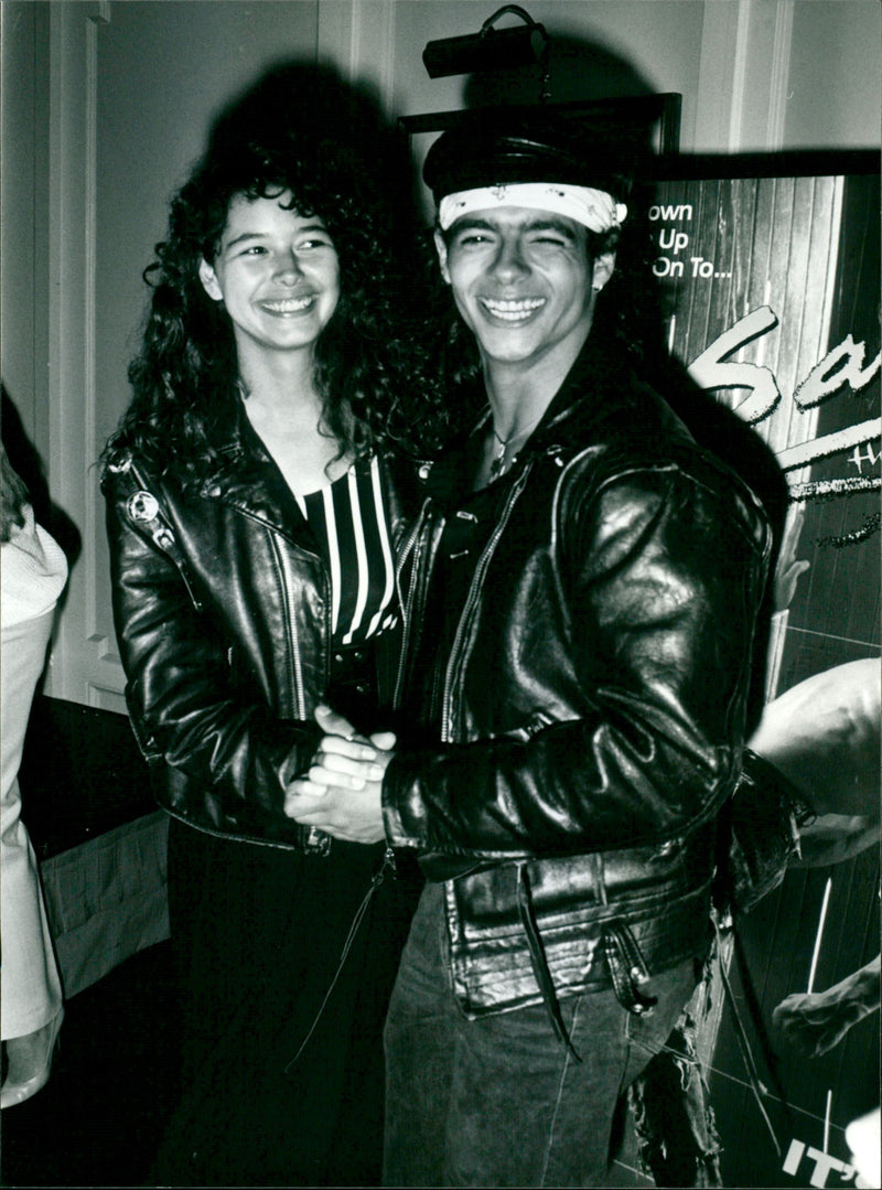 Angela Alvarado and Robby Rosa - Salsa - Vintage Photograph