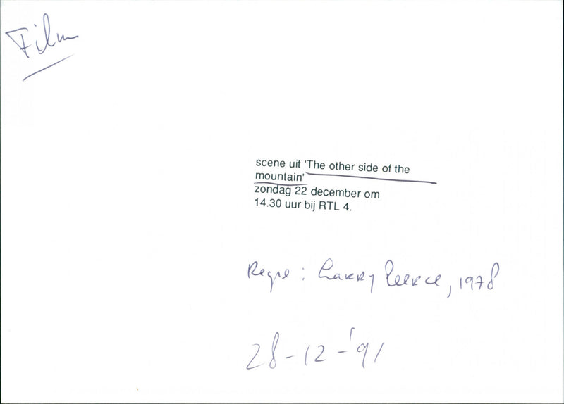 The Other Side of the Mountain - Vintage Photograph